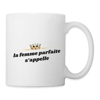 La femme parfaite s’appelle -t shirt personnalisé - Mug blanc - blanc - Droite