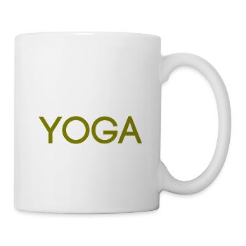 Yoga - Meditation - Mental Erholung - Relax - Tasse - Weiß - Rechts