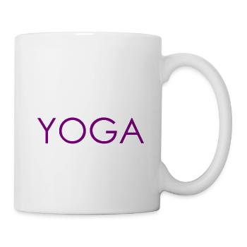 Yoga - Meditation - Mental Erholung - Relax - Tasse - Weiß - Rechts