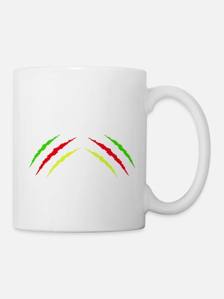 krallen kurdistan 2 - Tasse - Weiß