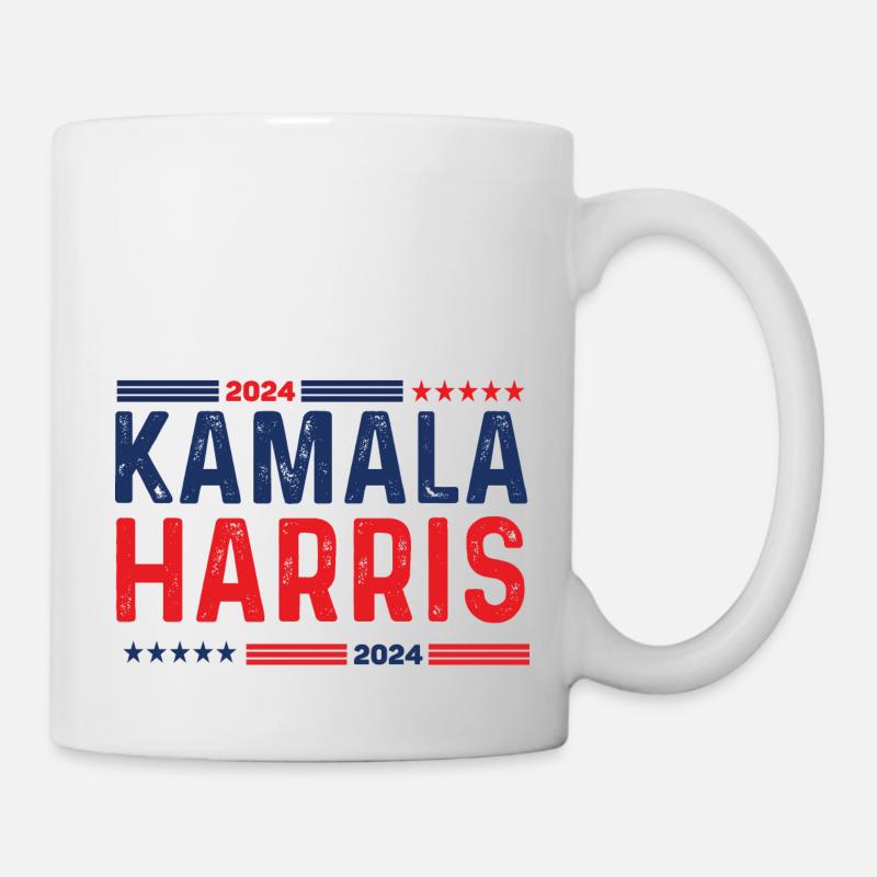 KAMALA HARRIS Amerika - Tasse - Weiß