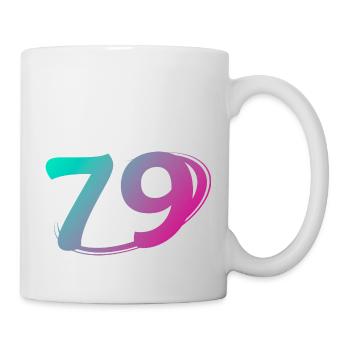 Number 79 multicolor - Mug - white - Right