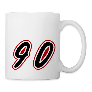 90 Number Symbol - Mug - white - Right