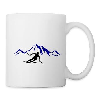 Ski Mountains 02 - Mug - white - Right