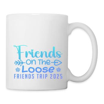 Friends On The Loose Friends Trip 2025 Vacation - Mug blanc - blanc - Droite