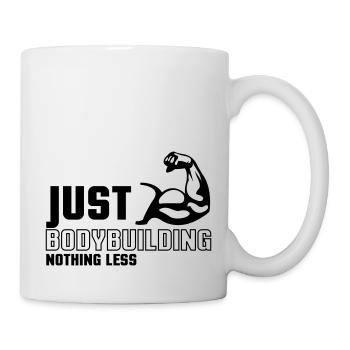 Juste Musculation 1 - Mug blanc - blanc - Droite