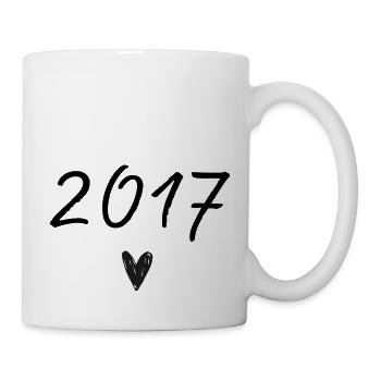 2017 Heart Anniversary - Mug - white - Right