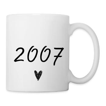 2007 Heart Anniversary - Mug - white - Right