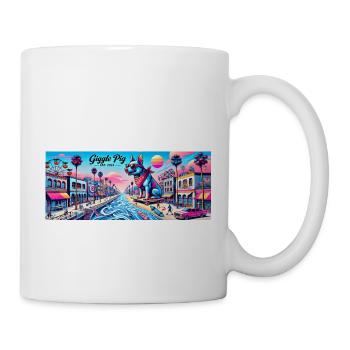 Venice Dogpig - Tasse - Weiß - Rechts