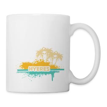 Cadeau pour Hyères - Mug blanc - blanc - Droite