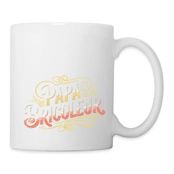Papa bricoleur - Mug blanc - blanc - Droite