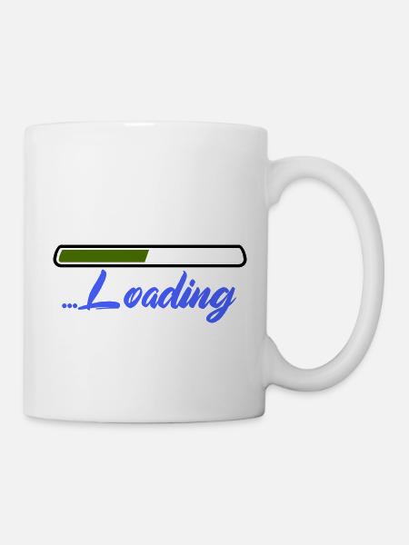 loading - Tasse - Weiß