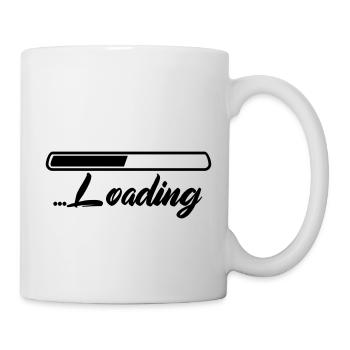 loading - Tasse - Weiß - Rechts