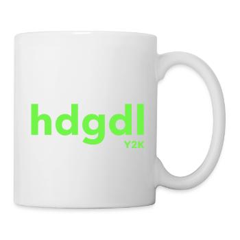 hdgdl Y2K grün - Tasse - Weiß - Rechts