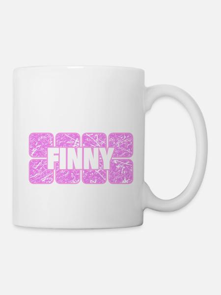 Finny - Tasse - Weiß
