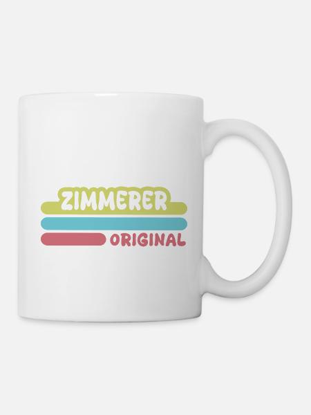 Vorname Zimmerer - Tasse - Weiß