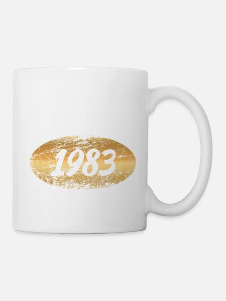 Gold 1983 - Tasse - Weiß