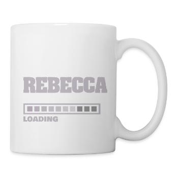 Rebecca as a baby - Mug - white - Right
