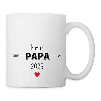 Daddy-to-be 2025 - Mug - white - Right