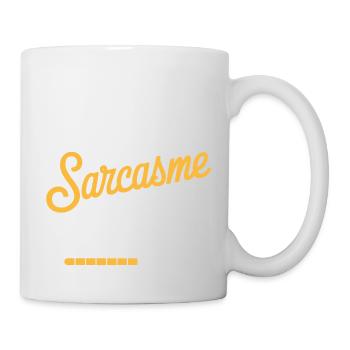 Sarcasme en cours de chargement - Mug blanc - blanc - Droite