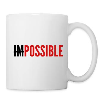 IMPOSSIBLE - POSSIBLE - Mug blanc - blanc - Droite