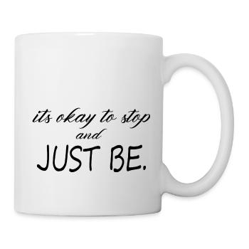Yoga Meditation Spa Namaste - Tasse - Weiß - Rechts