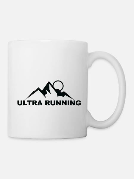 Trail Running Sport Ultra Trail Runner - Tasse - Weiß