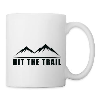 Trail Running Sport - Tasse - Weiß - Rechts