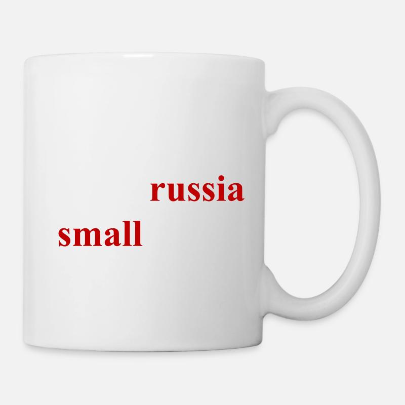 make russia small again - Tasse - Weiß