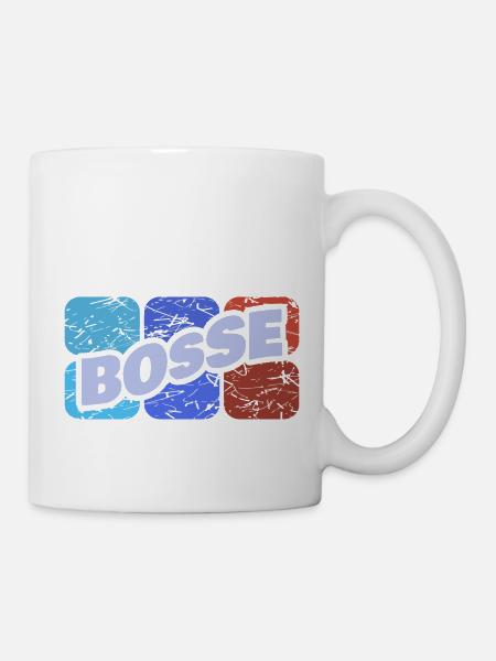 Geschenk für Bosse - Tasse - Weiß