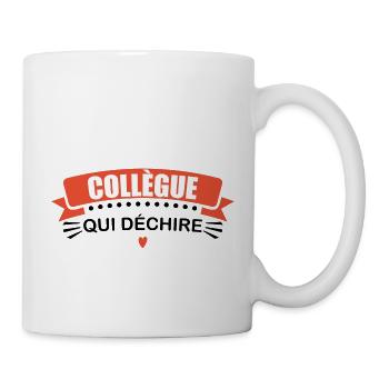 Kollege, der rockt - Tasse - Weiß - Rechts