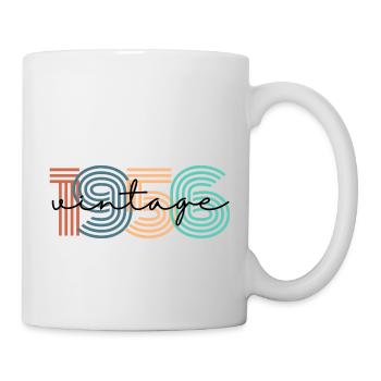 1956 vintage rétro - Mug blanc - blanc - Droite
