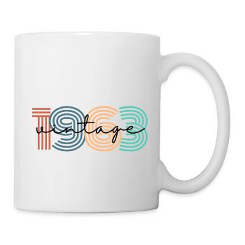 1963 vintage rétro - Mug blanc - blanc - Droite