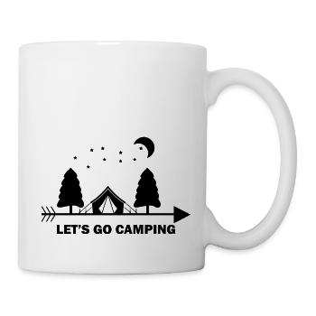 Camping Wohnmobil Wohnwagen lustiger Spruch - Tasse - Weiß - Rechts