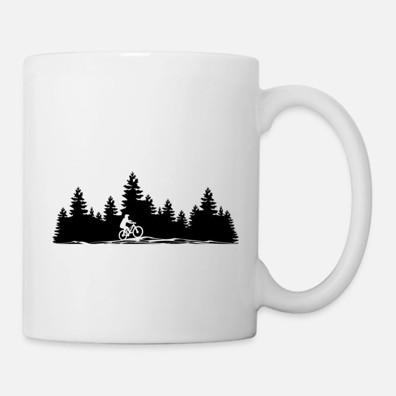 VTT Sports Vélo - Mug blanc - blanc