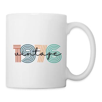 1976 Vintage Retro - Mug - white - Right