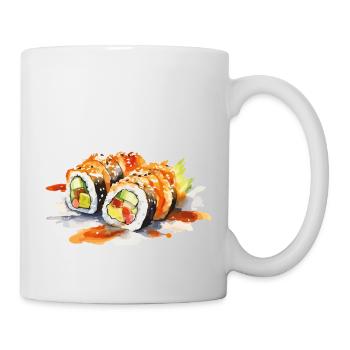 Sushi - Tasse - Weiß - Rechts
