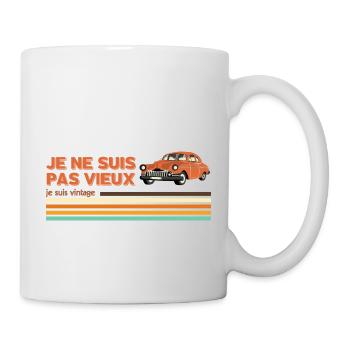 I'm Not Old I'm Vintage - Grandpa Gift - Mug - white - Right