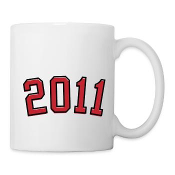 Année de naissance sport 2011 - Mug blanc - blanc - Droite