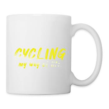 Bicycle bicycles bicycle bicycle bike biker mtb 7 - Mug - white - Right