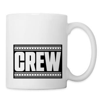 Crew stroked stars - Mug - white - Right