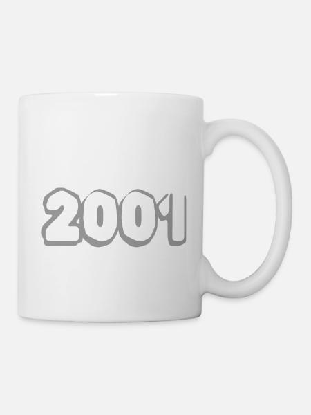 2001 - Tasse - Weiß