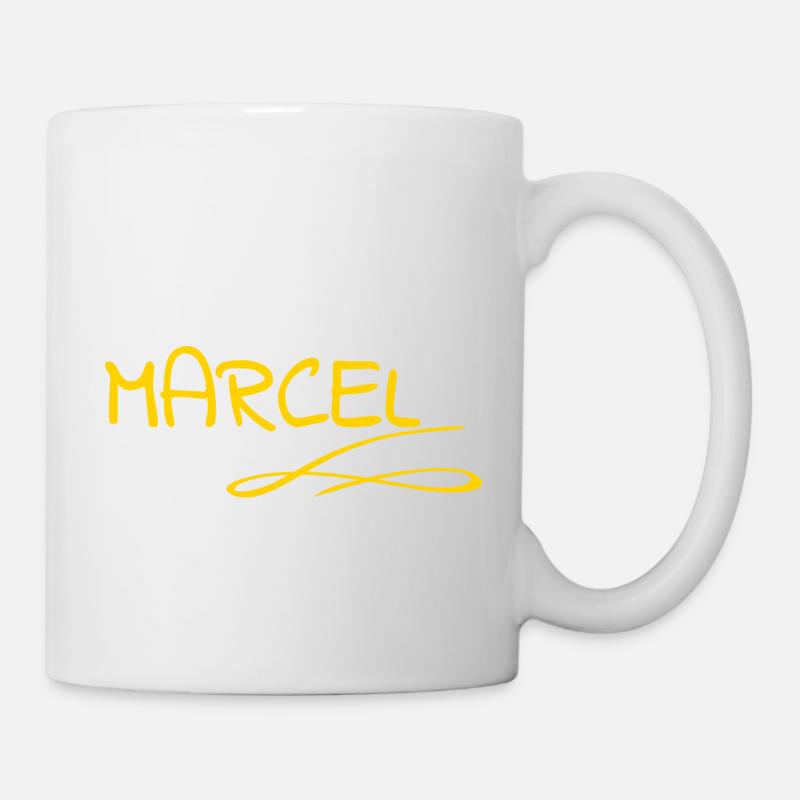 Marcel - Tasse - Weiß