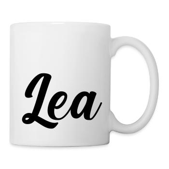 Lea Name - Mug - white - Right