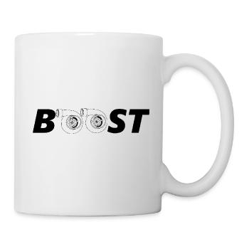 Turbo Boost - Tasse - Weiß - Rechts