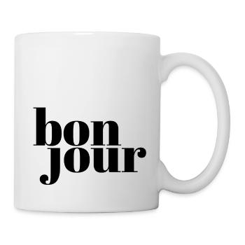 minimalist "good day" - Mug - white - Right