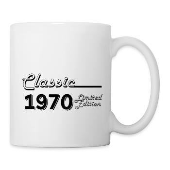 Classic 1970 édition limitée - Mug blanc - blanc - Droite