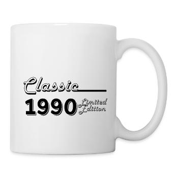 Classic 1990 édition limitée - Mug blanc - blanc - Droite