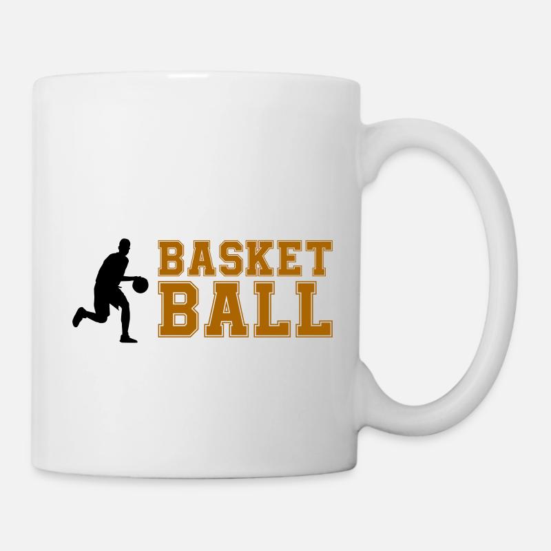 basketball - Tasse - Weiß