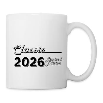 Klassische 2026 Limited Edition - Tasse - Weiß - Rechts
